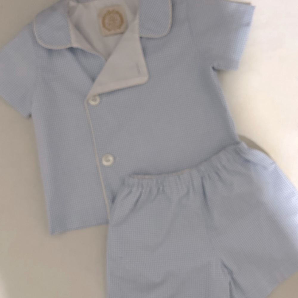 Beaufort Bonnet Company small check set size 2t